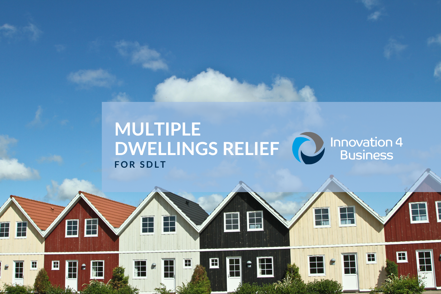 Multiple Dwellings Relief For SDLT